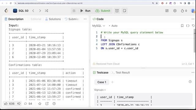 Unleash Your SQL Interview Skills With These 50 Questions - Leetcode 1934 | Data Scientist -Analyst смотреть онлайн