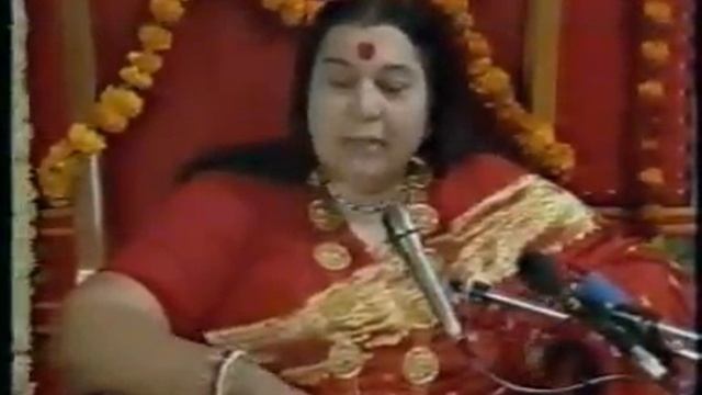 1986г.03.11 Sahaja Yoga Shri Mahalakshmi Puja Talk  Shri Mataji Nirmala Devi.