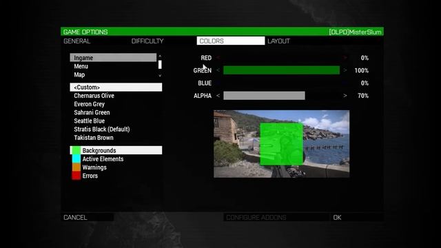 Arma 3 : Setting ภาพ+สีเมนู смотреть онлайн