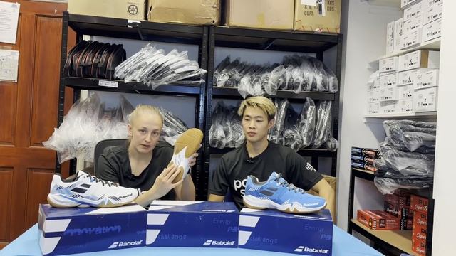 Babolat Shadow Spirit Indoor Court Shoe Review by pdhsports.com смотреть онлайн