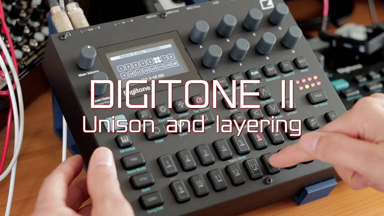 Elektron Digitone II: Exploring Unison and Layering Voices