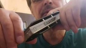 Хроматическая губная гармоника Easttop Forerunner v2.0 ключ (G) демка в блюзовом контексте.