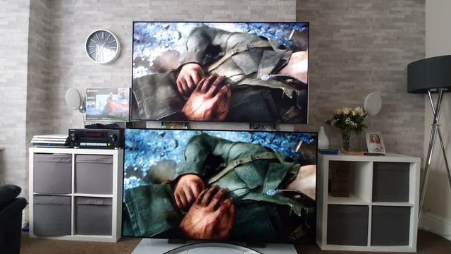 QLED vs OLED gaming test with PS4 Pro смотреть онлайн