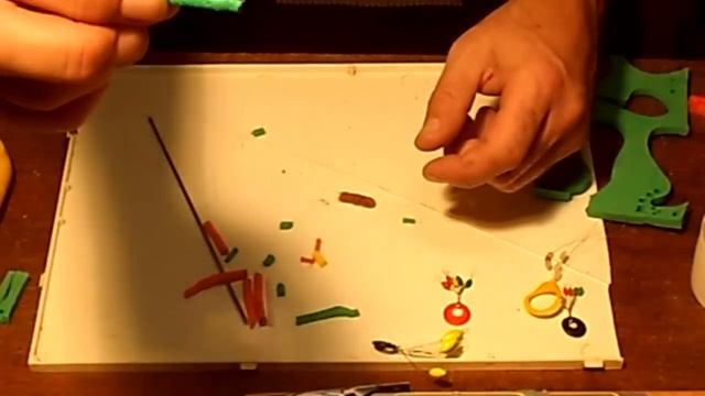 Как сделать мохнатые кембрики для Балды. Production Tubing For Winter Fishing With His Hands.