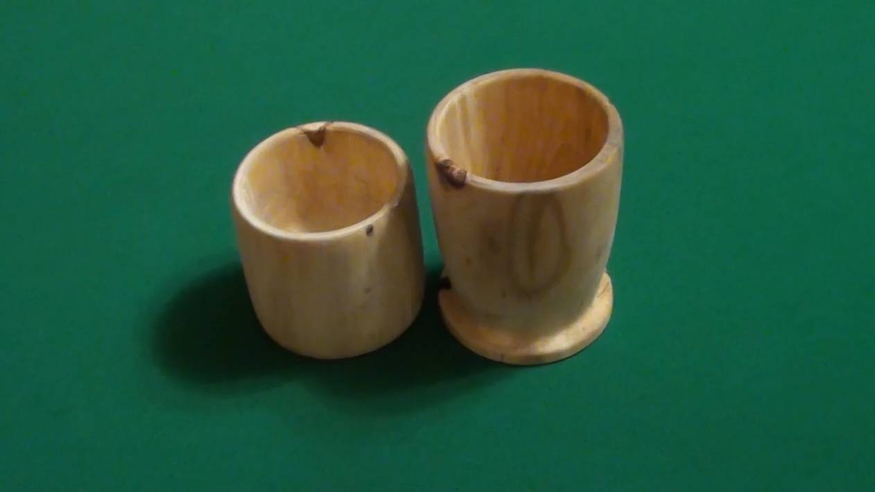 Стаканы из дерева на токарном станке смотреть онлайн