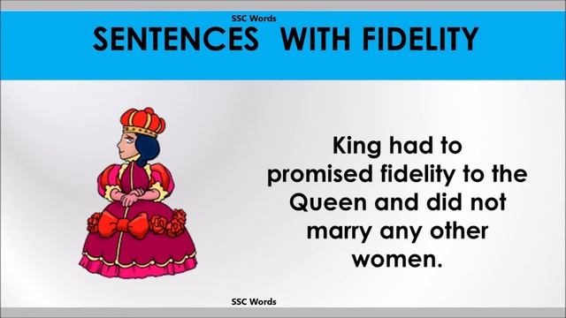 Fidelity - Improve English - Meaning and 5 sentences - GRE / CAT / GMAT word - SSC Words смотреть онлайн