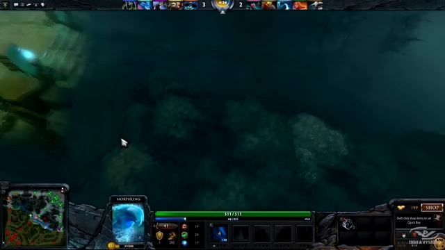 Morphling Waveform Visual Bug - DOTA 2 TV смотреть онлайн