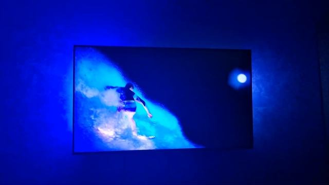 Philips 55PUS8848/12 работа подсветки Ambilight смотреть онлайн