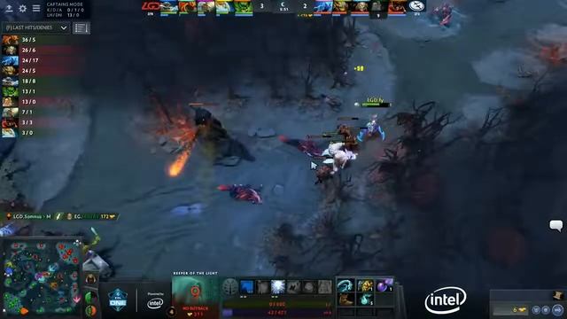 Dota 2 LGD vs EG UB Ro8 Group B ESL One Katowice Major 2018 смотреть онлайн