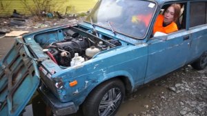 Дал девушке поводить реактивный жигуль! Разбила мне машину!