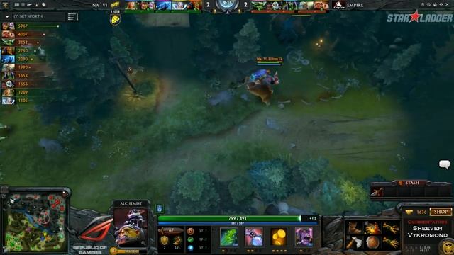 Dota 2 - Na'Vi vs Empire, game 3 - StarLadder S7 LAN Finals смотреть онлайн