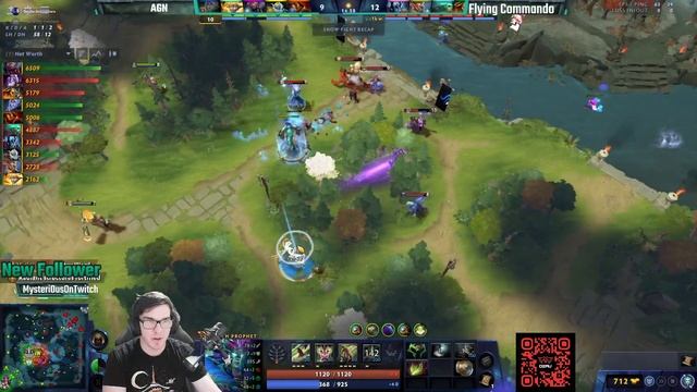 AGN VS Flying Commando Upper bracket BO3 Game 1 смотреть онлайн
