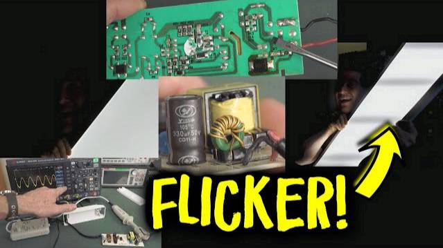 EEVblog #1252 - LED Panel Lighting Flicker Investigated