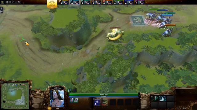 Ржем как кони,играем в DOTA RUN смотреть онлайн