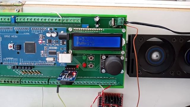 Arduino Mega Modular Controller v1.0- Fan-pwm-L298 uygulaması смотреть онлайн