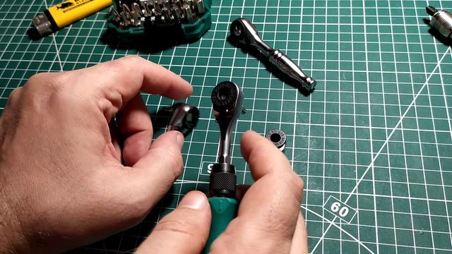 Отличная EDC трещотка с модифицированным механизмом WERA Zyklop Mini смотреть онлайн