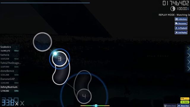 osu! | Fractal Dreamers - Blue Haven [Paradise] NM SS | Country #1 смотреть онлайн