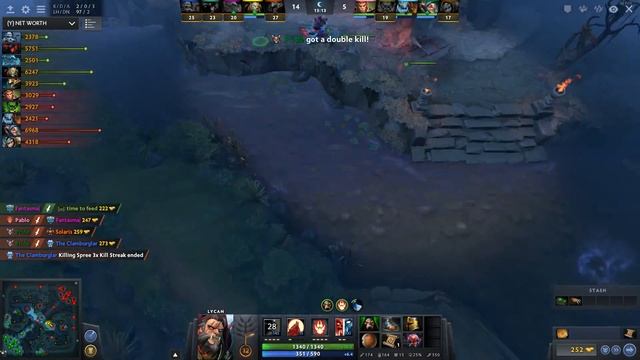 New meta 7.00 Lycan by Fear. Dota 2 full game. смотреть онлайн