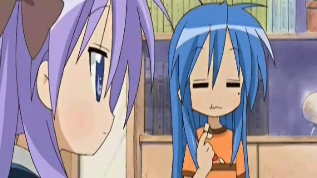 Fandubbed Lucky Star clip- Happy B-Day Twins! смотреть онлайн