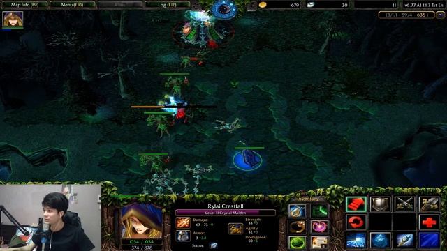 Dota 1 EP.26 | Crystal Maiden เกรียนจัดๆ หนืดให้สุดพี่น้อง 55 ? By_Pinkyjung смотреть онлайн