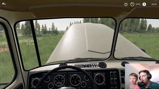 Buying horses and harvesting soybeans with old tractors | Back in my day 11 | Farming simulator 19 смотреть онлайн