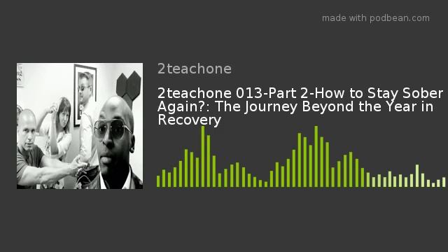 2teachone 013-Part 2-How to Stay Sober Again?: The Journey Beyond the Year in Recovery смотреть онлайн