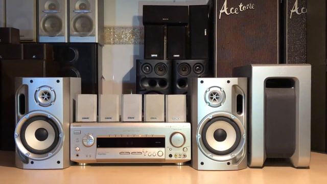 Sony Home Theater.Integrated AV Amplifier. Model TA-606,SS-MD555,SS-WS12,SS-MS215R смотреть онлайн