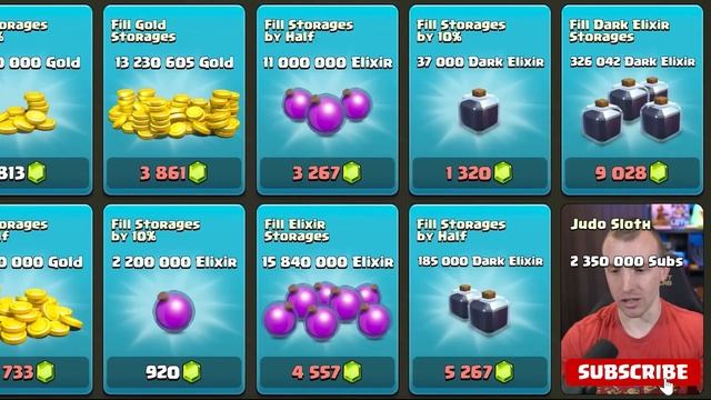 Using Only Gems to Max Every Hero! смотреть онлайн