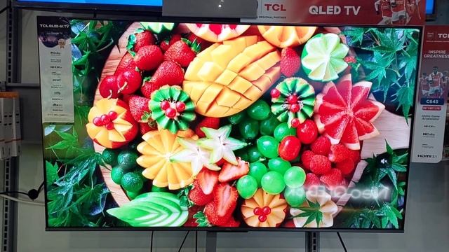 TCL C645  4K  QLED Smart Tv 2023  Best Model For Gaming Also Full Demonstration