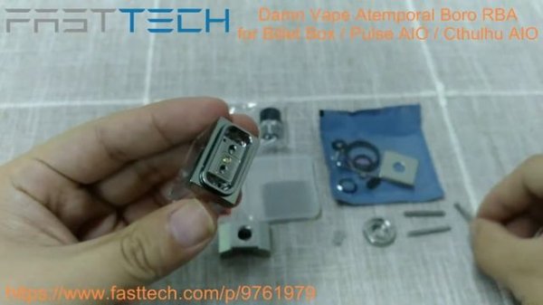 Damn Vape Atemporal Boro RBA for Billet Box / Pulse AIO / Cthulhu AIO at FastTech.com