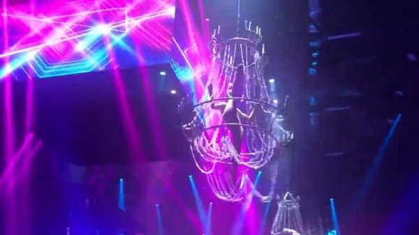 4 Воздушные люстры Хрусталь Эстель