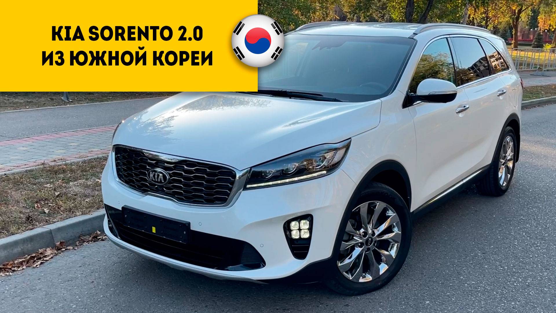 KIA SORENTO MASTER 2019 года за 2.670.000 из Южной Кореи прибыл в Россию. смотреть онлайн