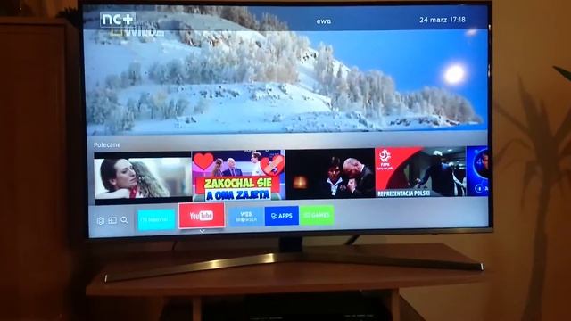 SAMSUNG Smart TV, 4K,   UE49KU6450S Seria 6,  2017r.