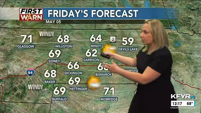 KFYR - First News at Noon - Weather 5/03/2023 смотреть онлайн