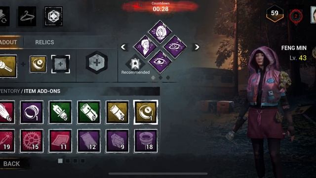 Dead by Daylight Mobile | Survivor Feng Ming Gameplay |💀#DBD | 🎀 Part 4. смотреть онлайн