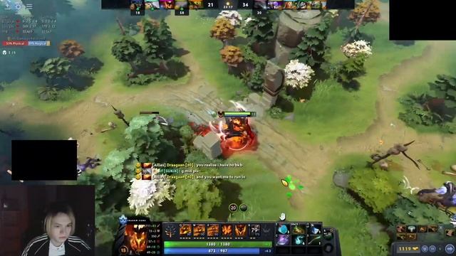 ИНБОССИК ЖЕСТКО РАЗДАЛ ZXC НА SHADOW FIEND! / INBOSSIK DOTA 2 смотреть онлайн