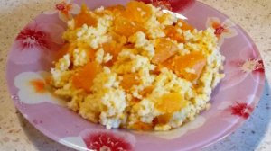 Каша пшенная с тыквой в мультиварке. Вкусно, просто, полезно.