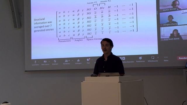 Taylor D. Sparks: Moving beyond screening via generative machine learning models смотреть онлайн