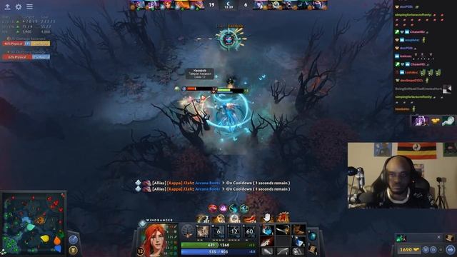 Playing with the queen of DOTA and Bulldog смотреть онлайн