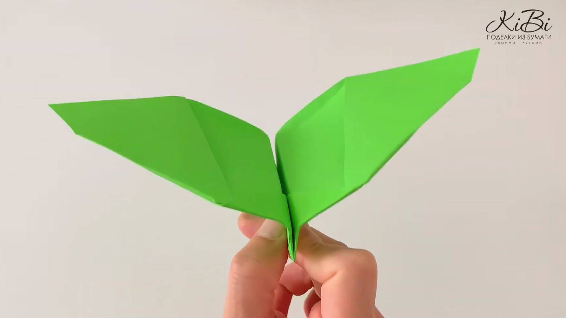 Самолет из бумаги который долго летает| Поделки для детей своими руками | DIY смотреть онлайн