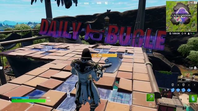 The LAST REMAINS Of The Daily bugle... (Fortnite) смотреть онлайн