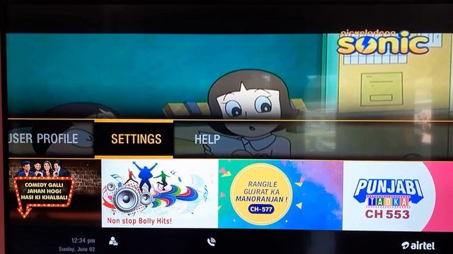 how to change audio language in airtel set top box смотреть онлайн