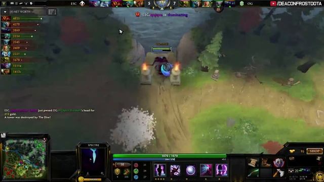 Dota 2 Spectre Fast Farm - N0tail - Manta Style - 19:10 [6.88f] смотреть онлайн