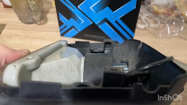 Yamaha Gear LED свет вместо Галогена.