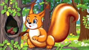 Басня Белка и Волк. Л.Н.Толстой.