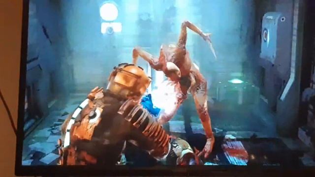 Dead Space Let's Play - Giant Brute Monster (Part 7) смотреть онлайн