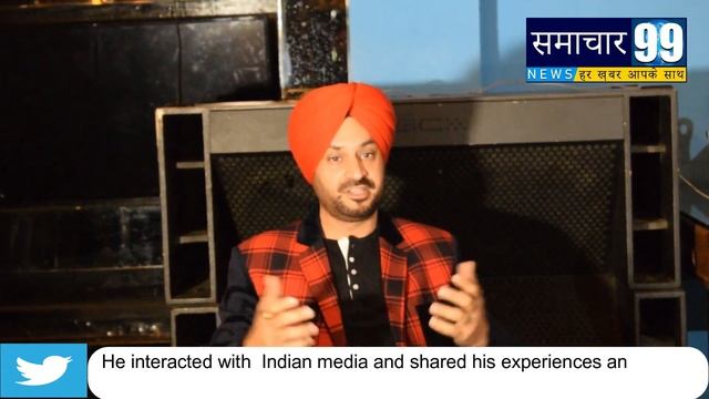 Border Paar Punjabi Song Press Conference | Artist Varinder Singh aka Vizz | Samachar99 смотреть онлайн