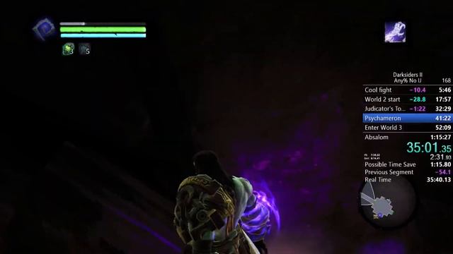 Darksiders 2 No Infinite Jump Speedrun in 1:10:26 смотреть онлайн