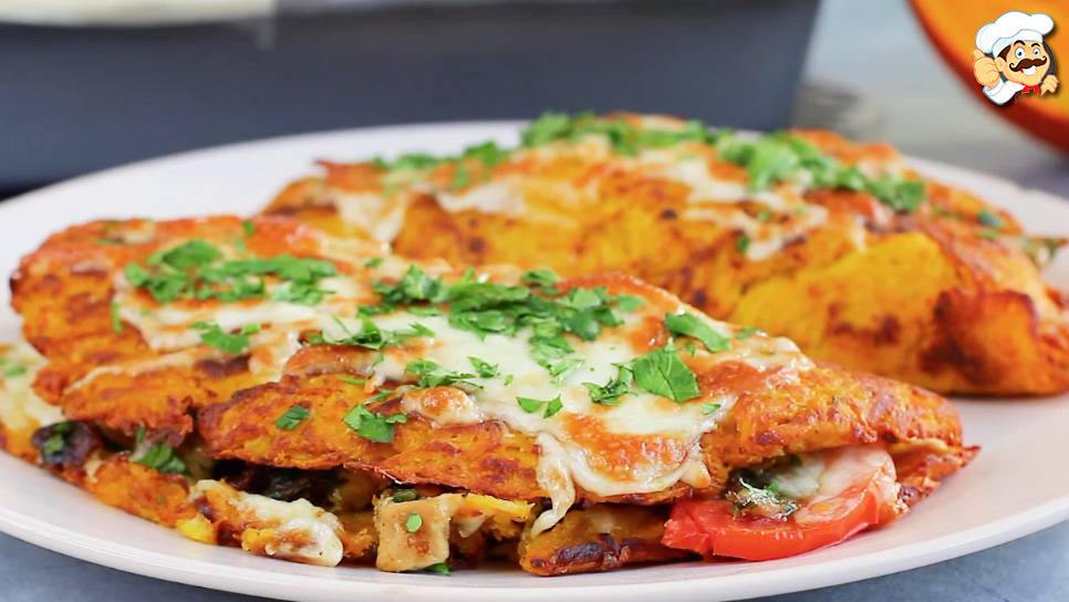 Вкуснятина! Хрустящая картошка с тыквой. Попробуйте пожарить картошку с начинкой таким образом смотреть онлайн