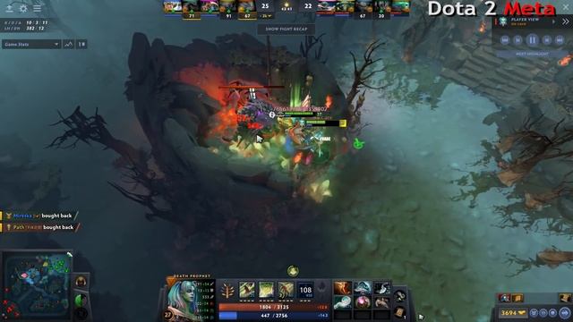 WTF CAN'T KILL FINAL BOSS BIG LADY Giant's Ring + Wind Waker Imba Late Game Hero 7.30 Meta Dota 2 смотреть онлайн